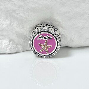 Pandora Aruba turtle starfish Exclusive Bead Charm S925 Silver Charm